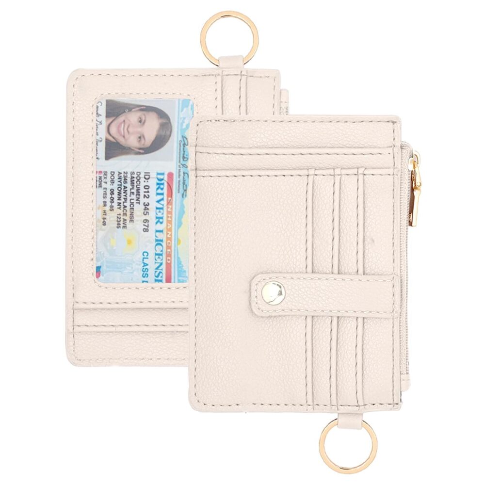 5141 Small Wristlet Wallets RFID Credit Card Holder Wallet Keychain